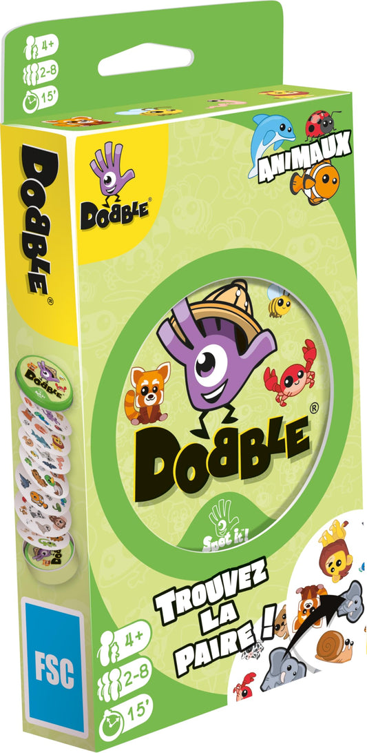 Asmodee Dobble Zygomatic Joc de societate cu animale 6+ ani