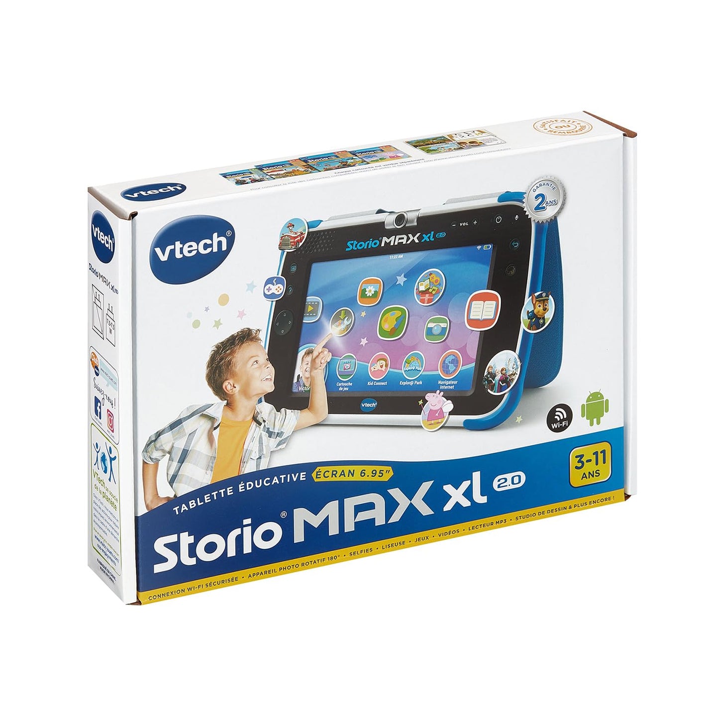 VTech. Tableta Storio MAX XL 194675, Albastru, Standard