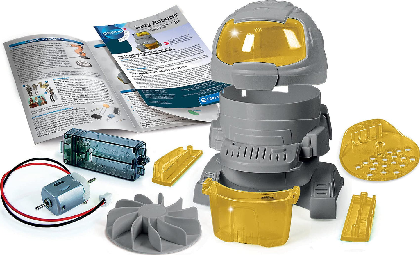 Clementoni Galileo 59109 Robot Săpător kit electronic, 8+ ani
