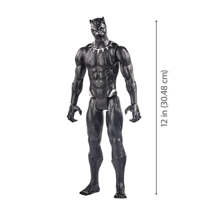 Figură de Acțiune Black Panther, 30 cm - Marvel Avengers Titan Hero Serie