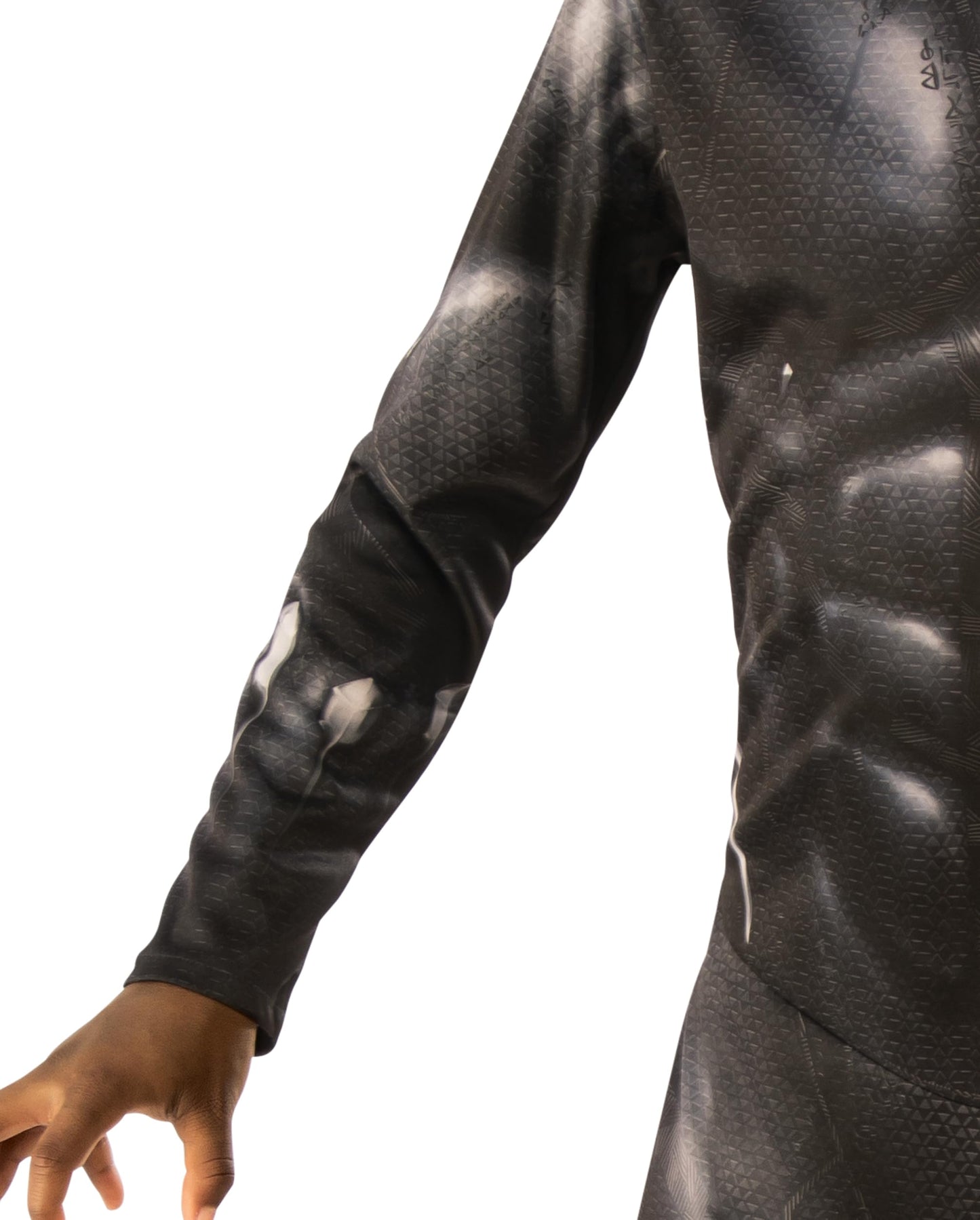 Rubies Avengers Costum clasic Black Panther pentru copii 5-6 ani Supererou Marvel cu overall și mască