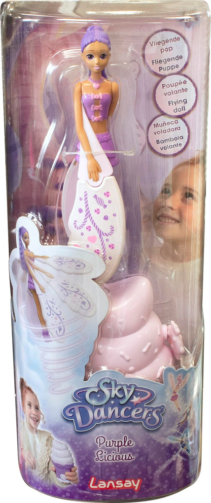 Lansay Sky Dancers Papusa Purple Licious, 6+ ani