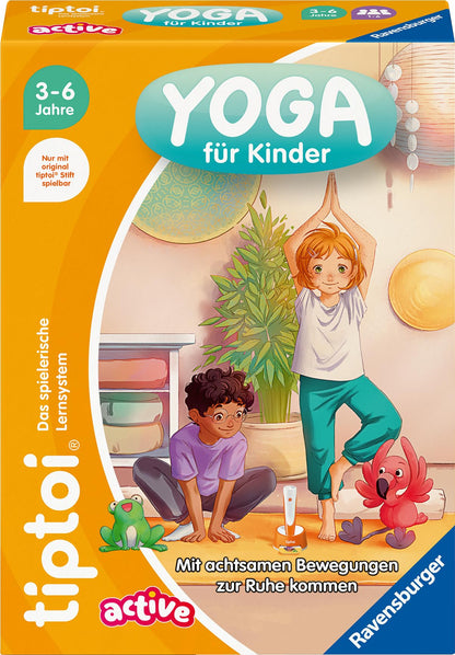 Ravensburger tiptoi Joc 00230 - Yoga Activ pentru Copii - joc de mișcare conștientă pentru copii de la 3 ani