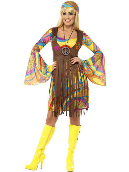Smiffys 60s Groovy Lady, Maro Halloween și Carnaval
