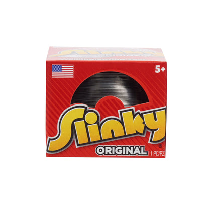 Just Play Original Slinky Jucărie cu Arc Metalic Antistres pentru Copii de la 5 Ani
