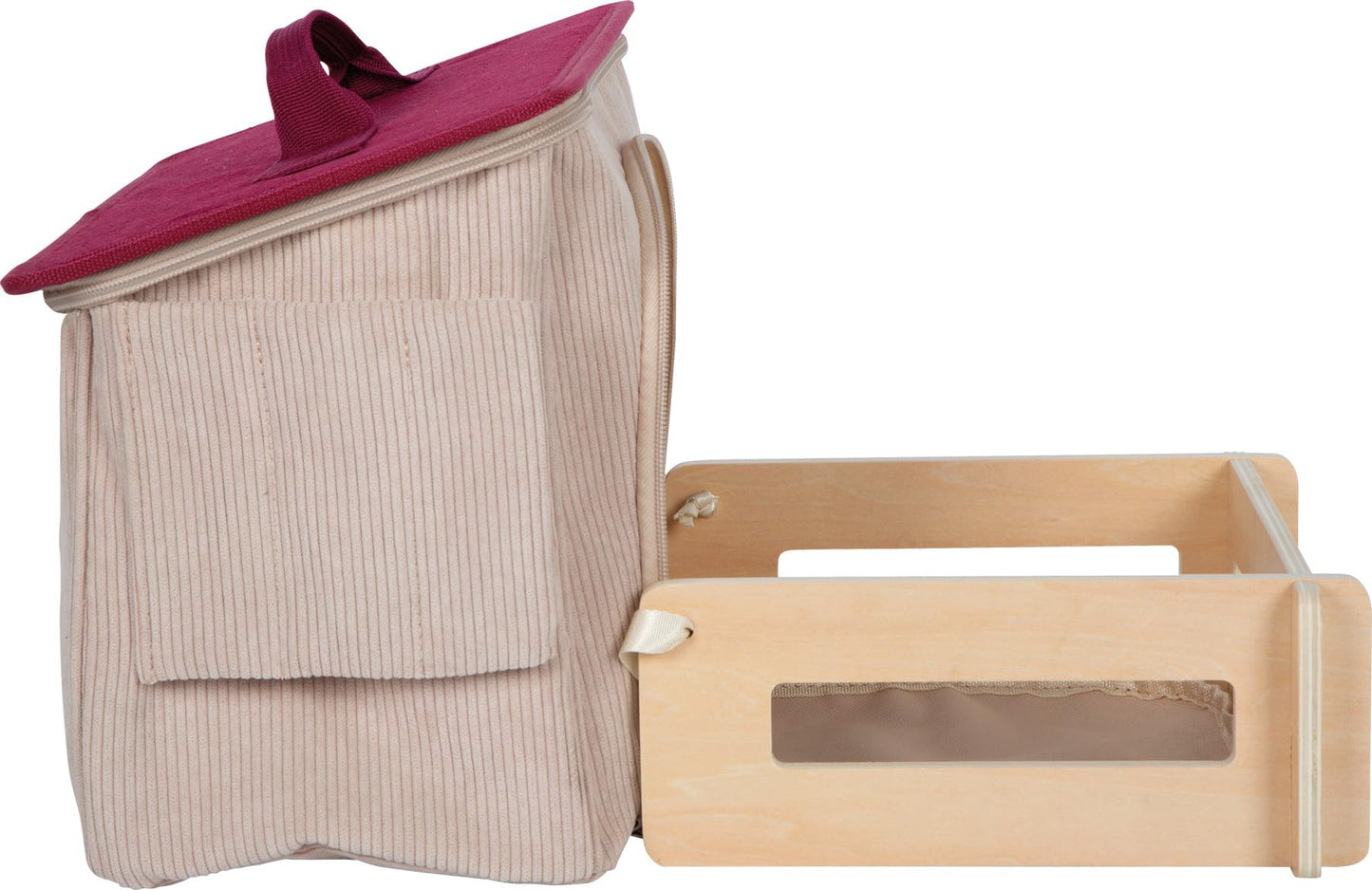 Small Foot 12731 Set Joacă Cal cu Grajd, 12 piese, 2+ ani