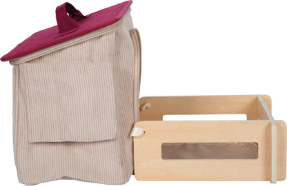 Small Foot 12731 Set Joacă Cal cu Grajd, 12 piese, 2+ ani