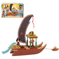Mattel JBT78 Disney Vaiana 2 Canoe de aventură, 3+ ani