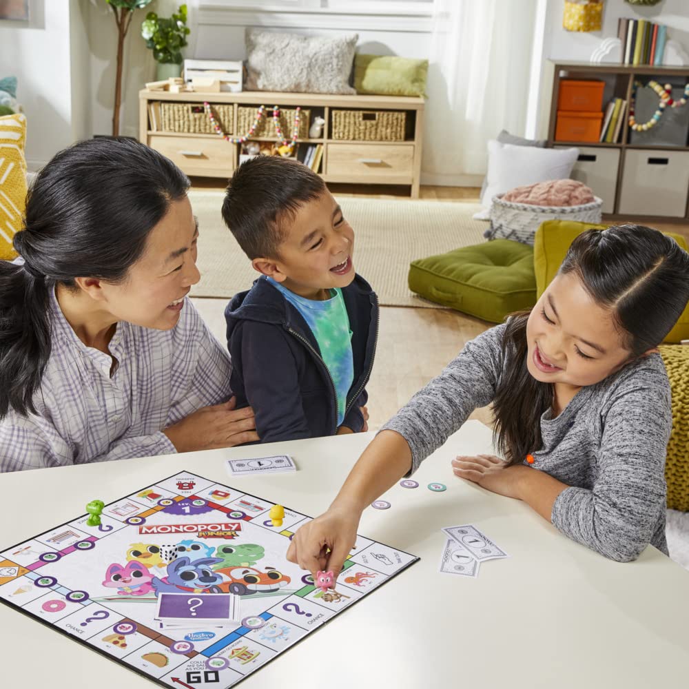 Monopoly Junior Joc de societate 2 in 1, 4+ ani