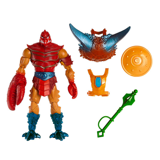 Stăpânii Universului Masterverse New Eternia Clawful - Figură de acțiune de lux de 17,8 cm cu 30 de puncte de articulație și accesorii de luptă, HLB58