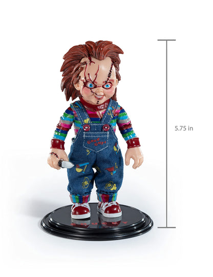 Figurină de acțiune The Noble Collection Movies: Child's Play - Chucky (Bendyfigs), 14 cm