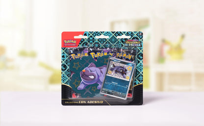 Pokémon Colecție Stickere Maschiff, 3 plicuri (italiană)
