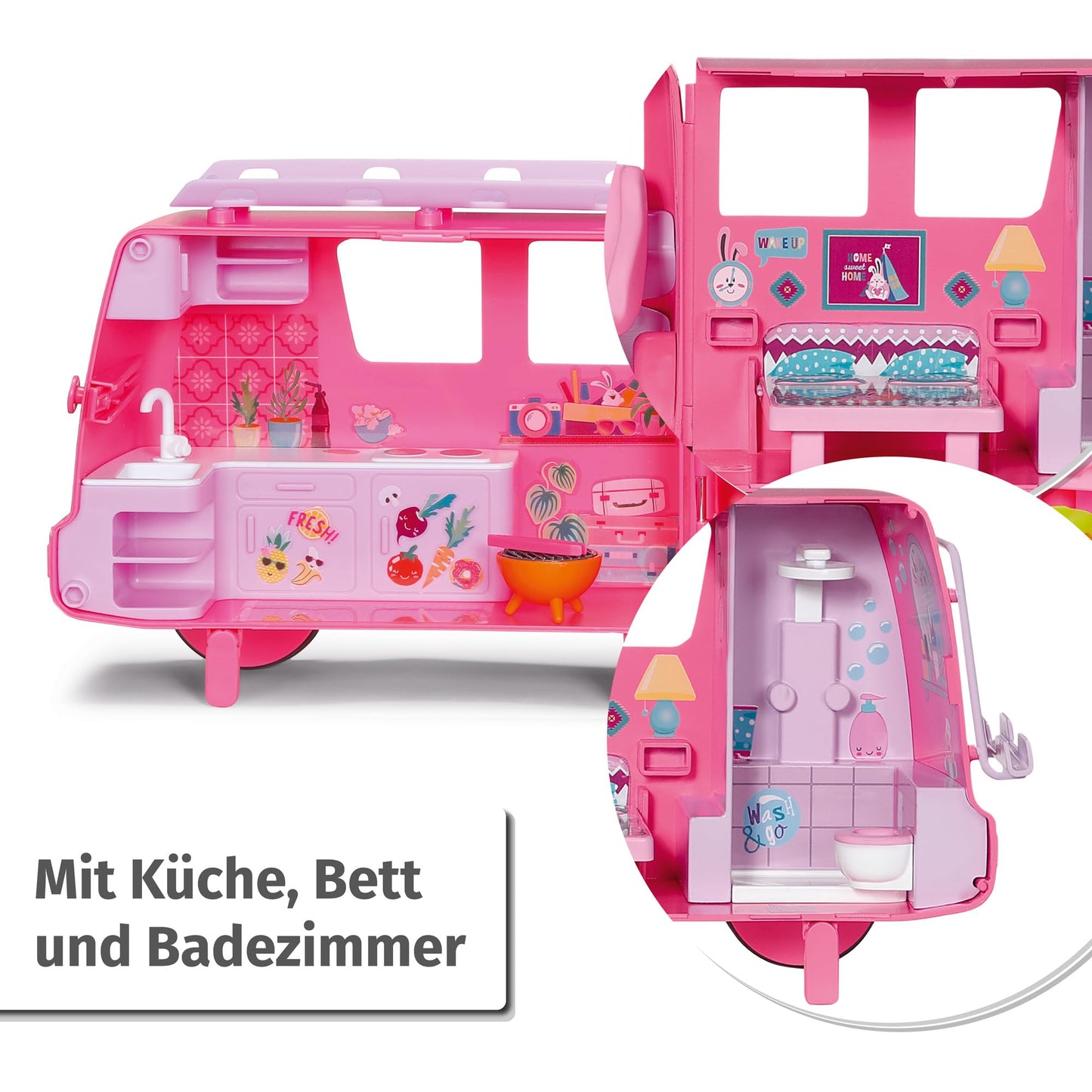 BABY Born Minis Campervan cu Jasmin