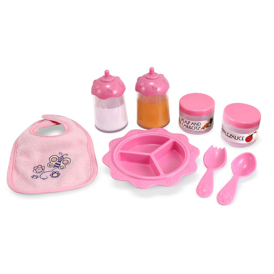 Melissa & Doug FBA_14888 Set de hrănire 8 piese "Timpul pentru a mânca!"