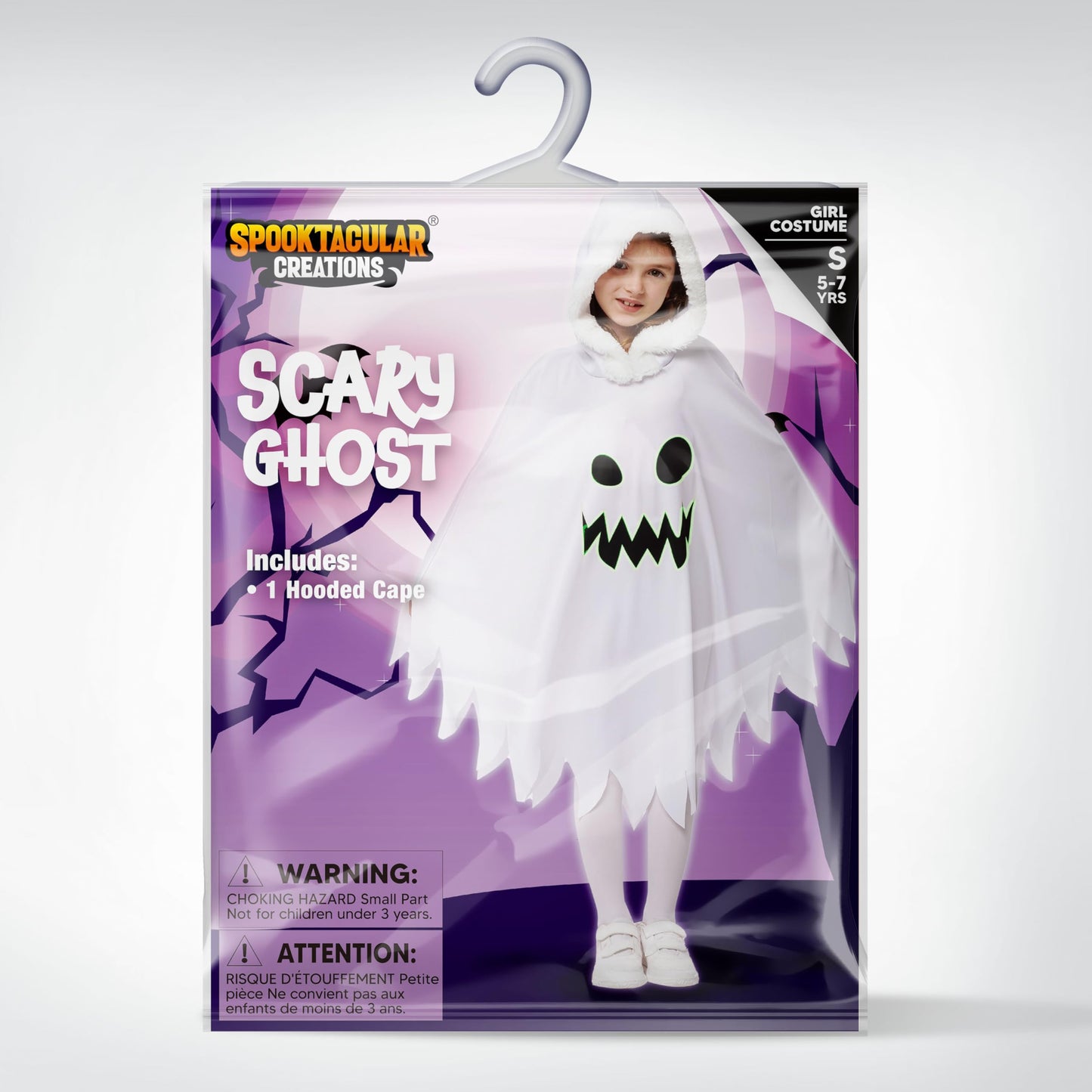 Spooktacular Creations Halloween Rochie Fantomă Înfricoșătoare pentru Fete Cosplay 3-4 ani