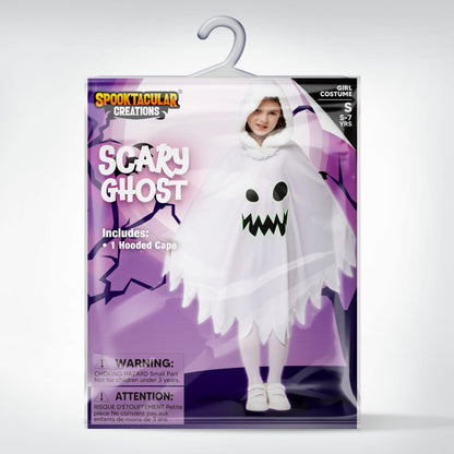 Spooktacular Creations Halloween Rochie Fantomă Înfricoșătoare pentru Fete Cosplay 3-4 ani