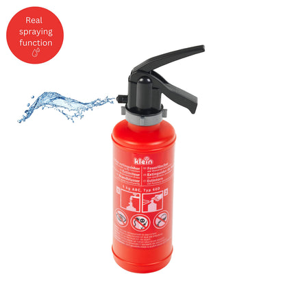 Theo Klein 8940 Extinctor jucărie cu pulverizare apă, rezervor 0,5 L, 3+ ani