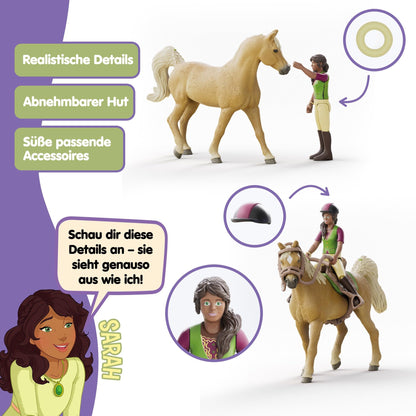 Schleich 42714 Set Cai Sarah & Mystery, 6 piese