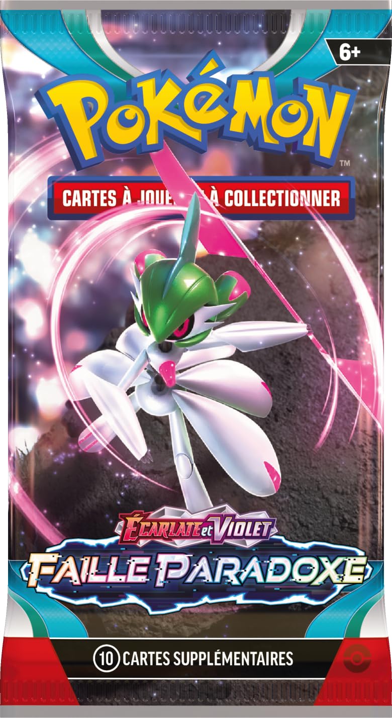Pokémon TCG Paradoxe Strähnen, 3 Booster Packs