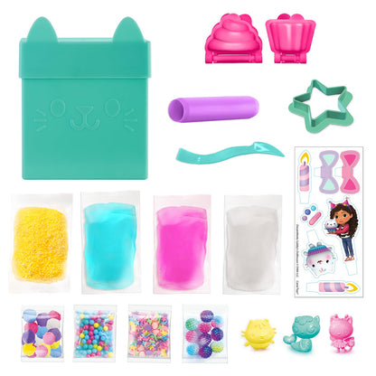 Canal Toys GAB 015 Set de joacă cu figurine Cutie pisică de ziua de naștere P'tichou 3+ ani (verde)