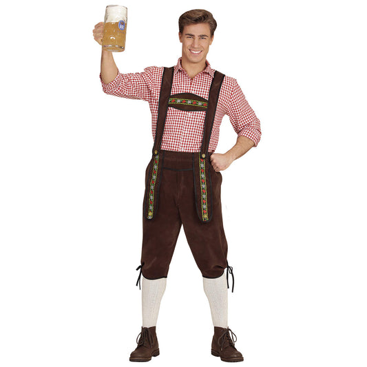 WIDMANN MILANO Costume de Petrecere - Costum Bayer, Pantaloni Tradiționali, Festival de Bere, Festival Popular, Carnaval