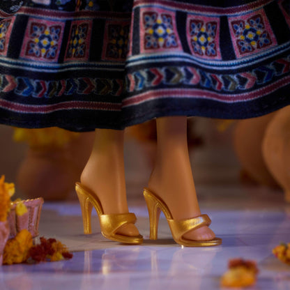 Barbie HRM91 Păpușă Diwali cu Rochie Anita Dongre Festivalul Luminilor