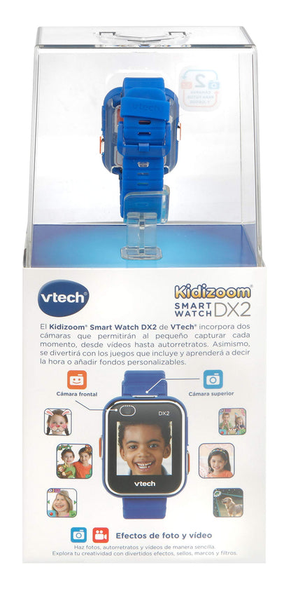 VTech Kidizoom DX2 Ceas inteligent, albastru (versiune spaniolă)