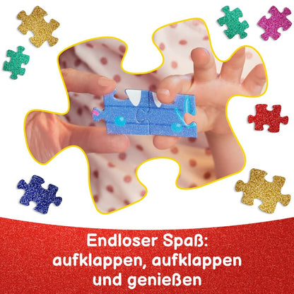 Trefl Glitter Puzzle 100 piese Gabby's Dollhouse