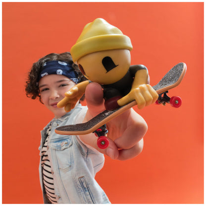 Tech Deck Sk8 Crew Set de fingerboard cu figurina skater detașabilă compatibilă cu alte fingerboard-uri de la 5 ani