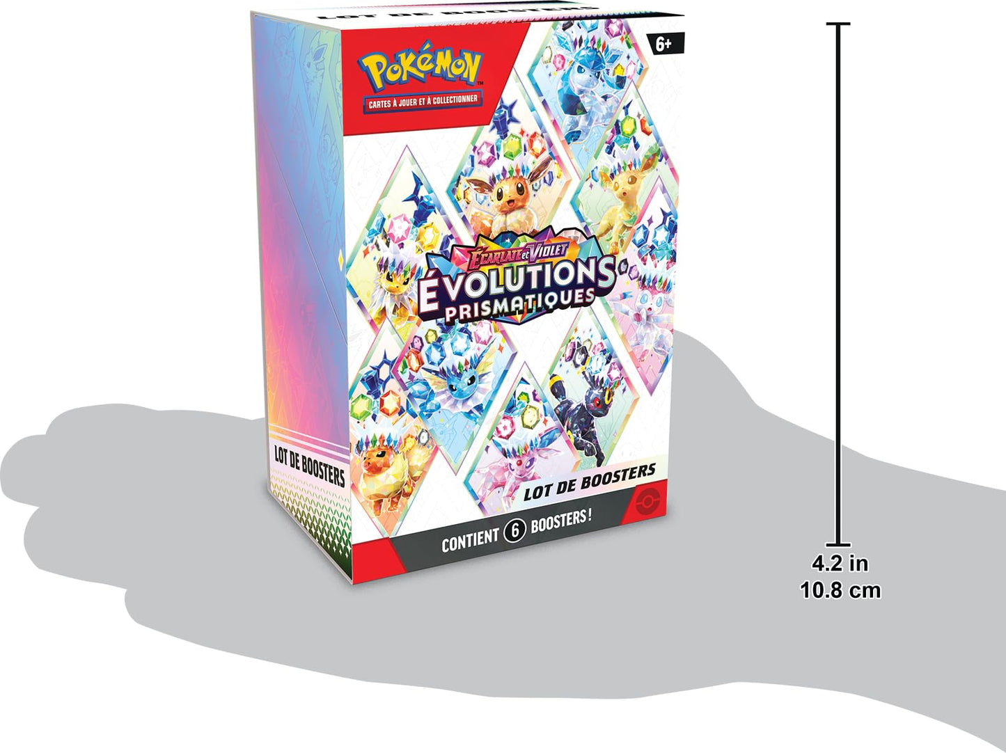 Pokémon – Pachet Booster, Evoluții Prismatice, Multicolor