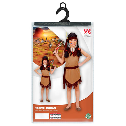 Widmann Costum Indiană fetițe, 5-7 ani