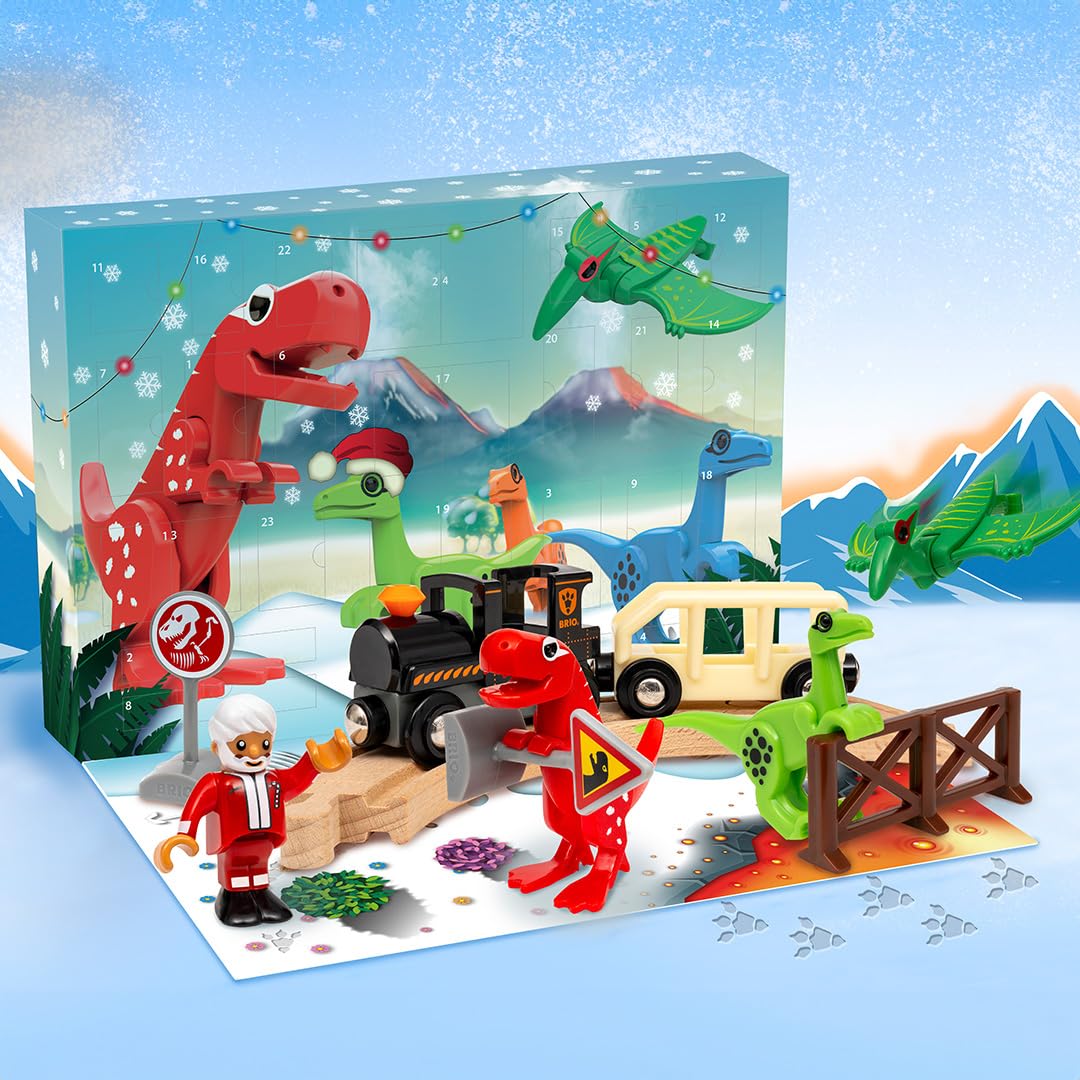 BRIO World 36120 Calendar Advent tren, 3+ ani