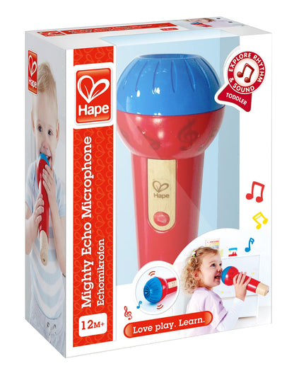 Hape Microfon Echo fara baterii, 1+ ani