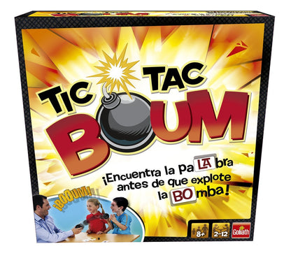 Goliath Tic Tac Boum Joc de cărți, 8+ ani