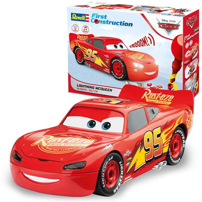 Revell - Mașină de Jucărie Lightning McQueen Disney-Cars (Lumini & Sunete)