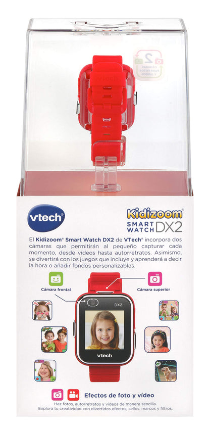 VTech Kidizoom DX2 Ceas smartwatch, rosu
