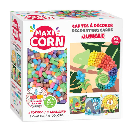 Maxi Corn Mozaic Junglă, 4 carduri activitate, 3+ ani