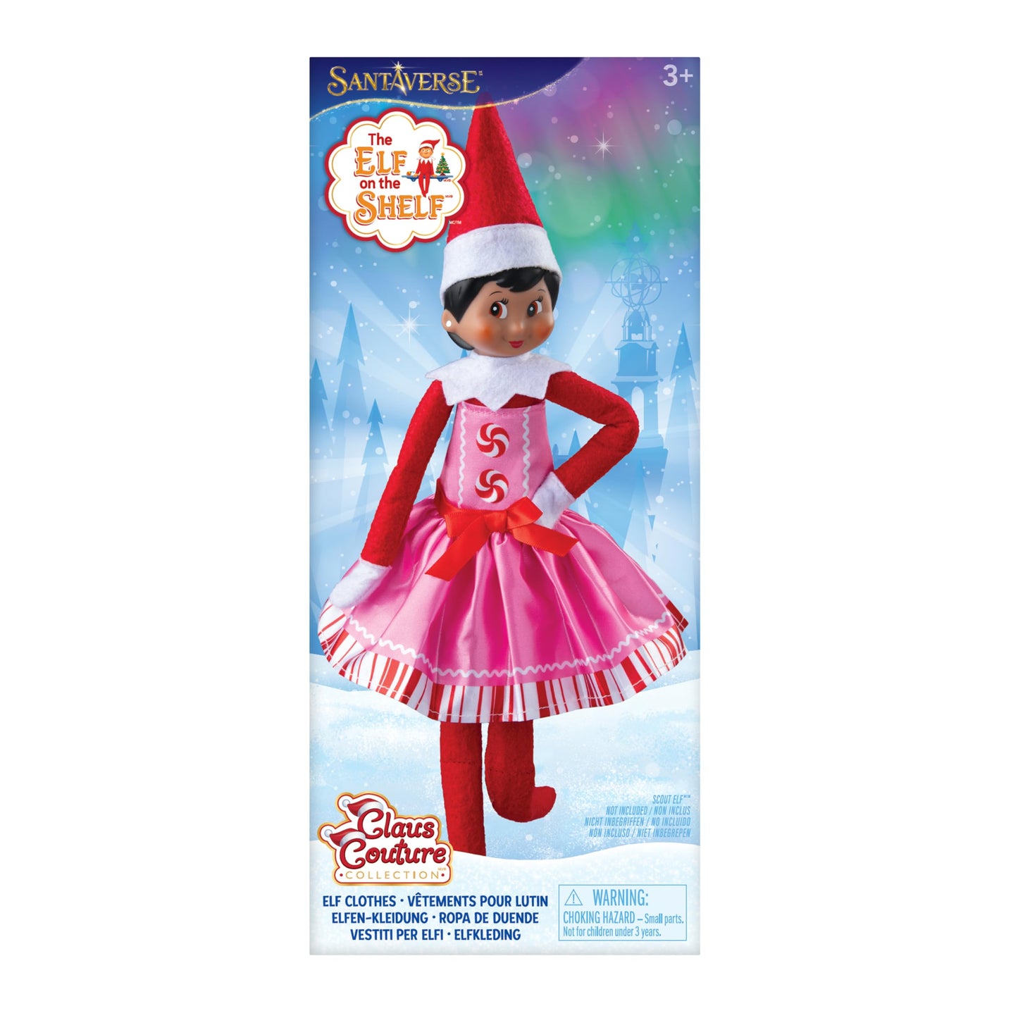 The Elf on the Shelf Ținută elf roz Peppermint