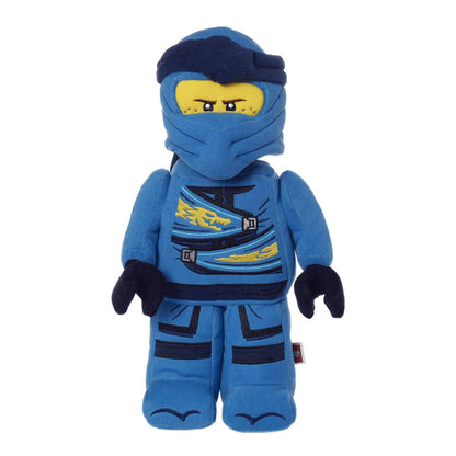 Jucărie de pluș Manhattan Toy 335550 Jay Ninja Krieger Lego NINJAGO, Multicolor, 33 cm