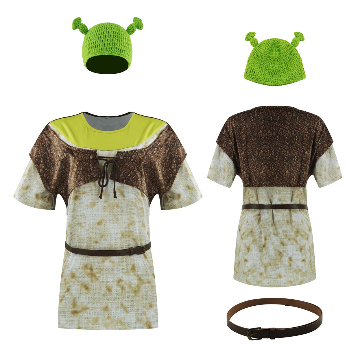 AYYOHON Costum Oger Cosplay Halloween, set 2 piese