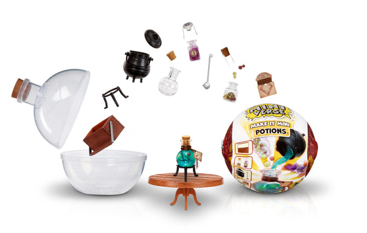 MGA Miniverse 594512-EUC Set Mini Potiuni Harry Potter - Jucărie de Colecție, Set de Crafting din Rășină, Potiuni Făcute Manual, pentru Colecționari și Copii de la 8 Ani, Nu Este Comestibil, Multicolor