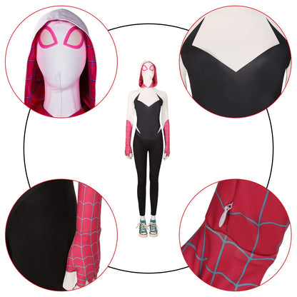 Ansamy Costum Gwen Spider-Man Marvel, 9-10 ani
