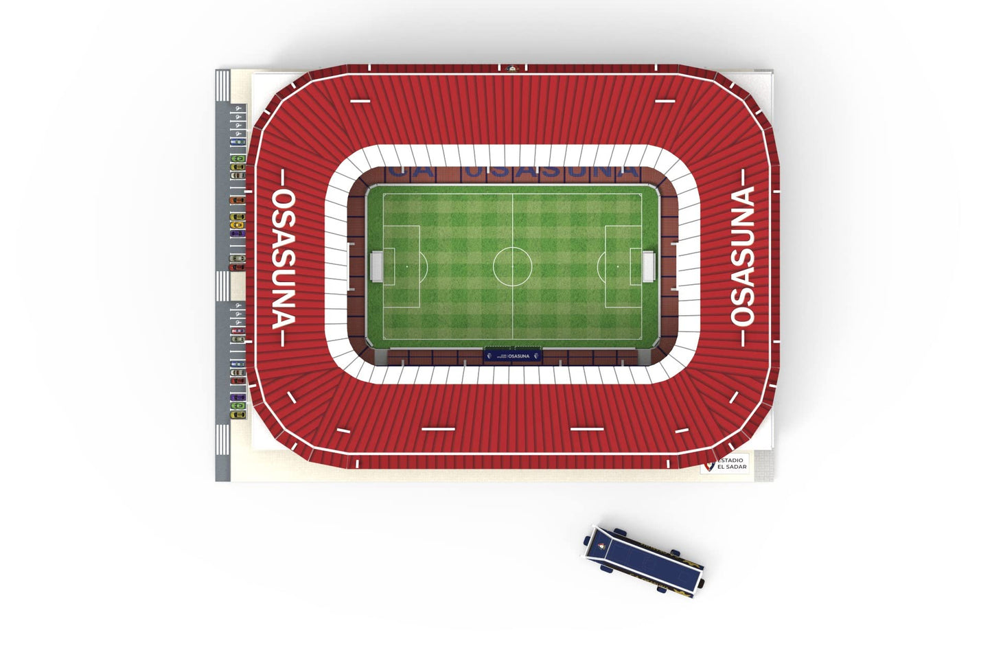 BANDAI Puzzle 3D Stadion El Sadar Osasuna