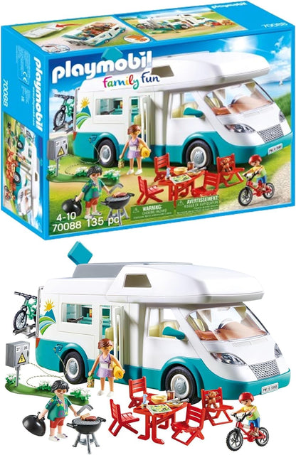 PLAYMOBIL 70088 Camper Familial, 4+ ani