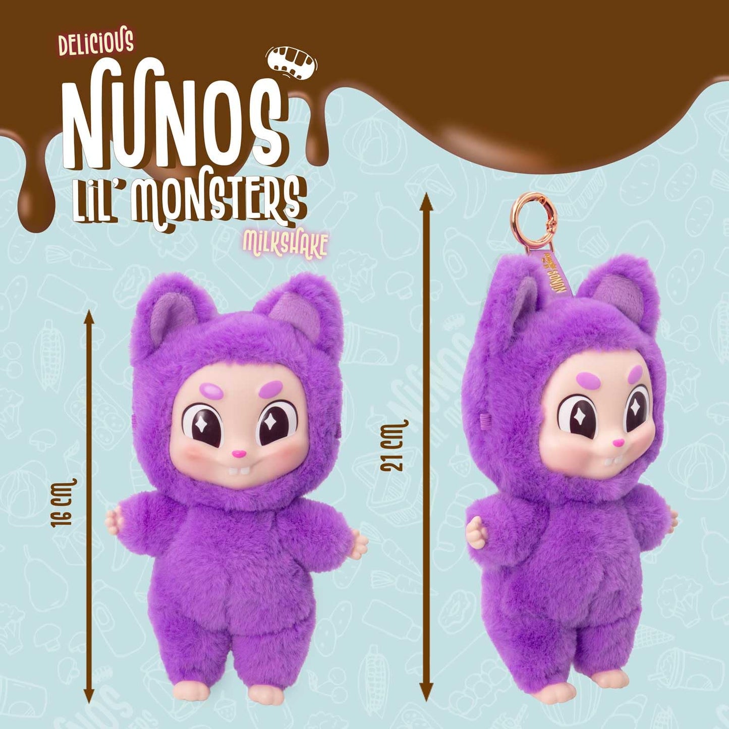 Craze Nunos Lil' Monsters Păpușă Surpriză Pluș
