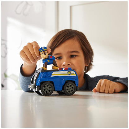 PAW PATROL Sustainable Basic Vehicle Set de joacă poliție cu figurina Chase 3+ ani