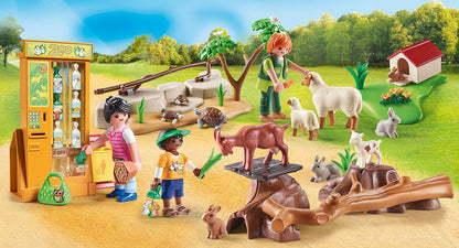 Playmobil Family Fun 71191 - Animalele de la Zoo