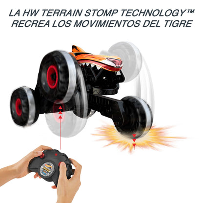 Hot Wheels Monster Truck Tiger Shark telecomanda, 1:15