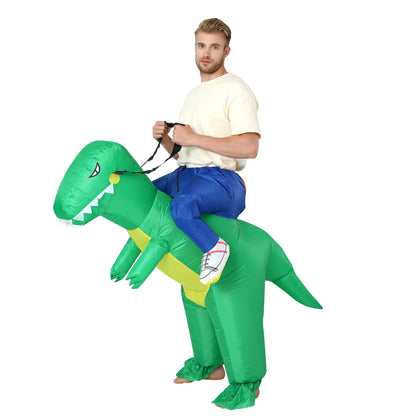 FXICH Costum gonflabil Dinozaur adulți, 150-190cm