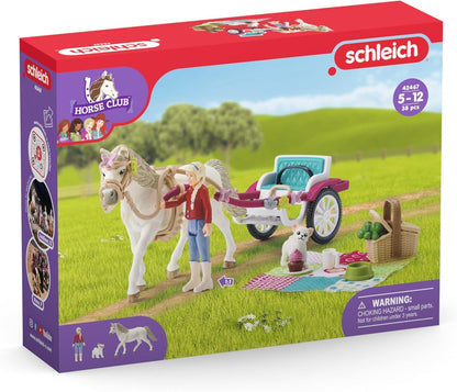 Schleich 42467 Horse Club Trăsură pentru Spectacol, 5+ ani